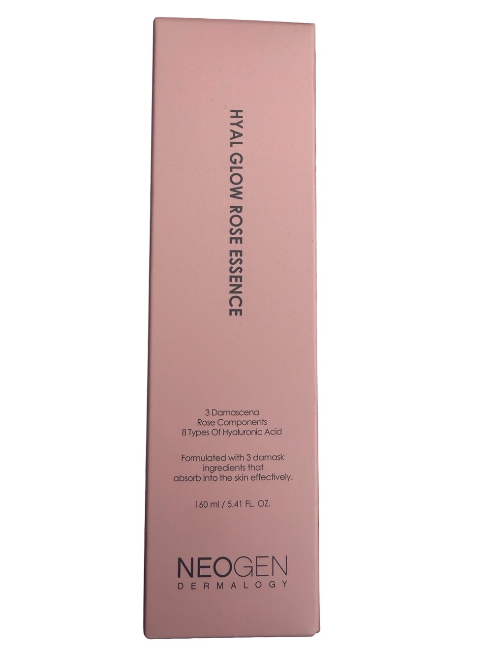 NEOGEN Hyal Glow Rose Milky Toner Hydrating Hyaluronic Acid K-Beauty NIB